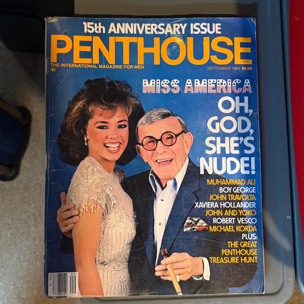 15th ANNIVERSARY ISSUE PENTHOUSE September 1984 Vanessa Williams
